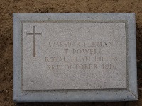 Struma Military Cemetery - Power, T